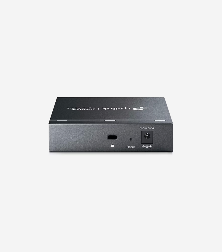 TP-Link 5-Port Gigabit Easy Smart Switch - 5 Ports - Manageable - Gigabit Ethernet - 10/100/1000Base-T