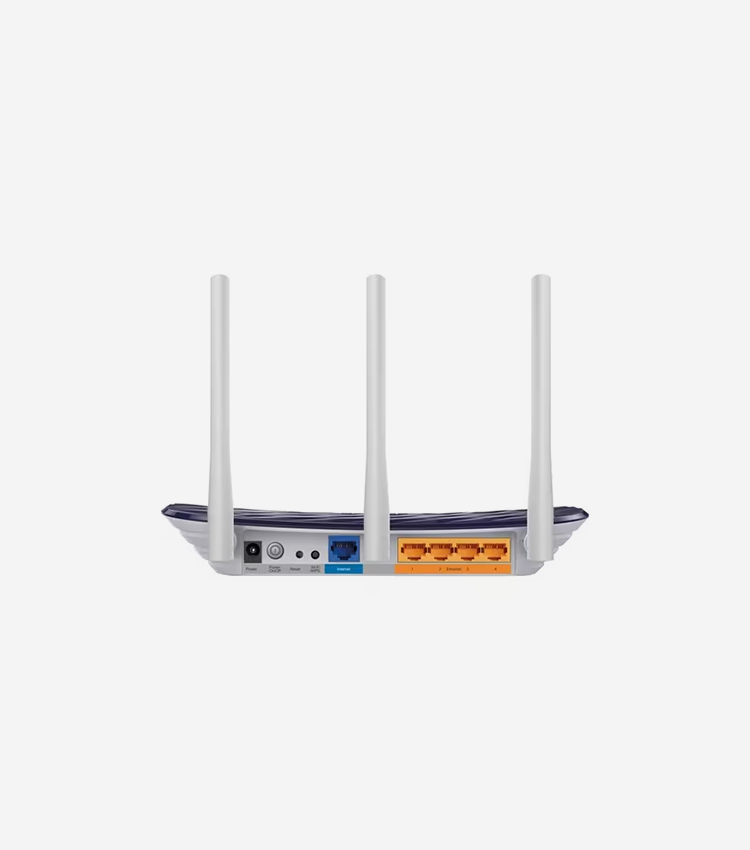 TP-Link Archer C20 Wi-Fi 5 IEEE 802.11ac Ethernet Wireless Router - Dual Band - 2.40 GHz ISM Band - 5 GHz UNII Band