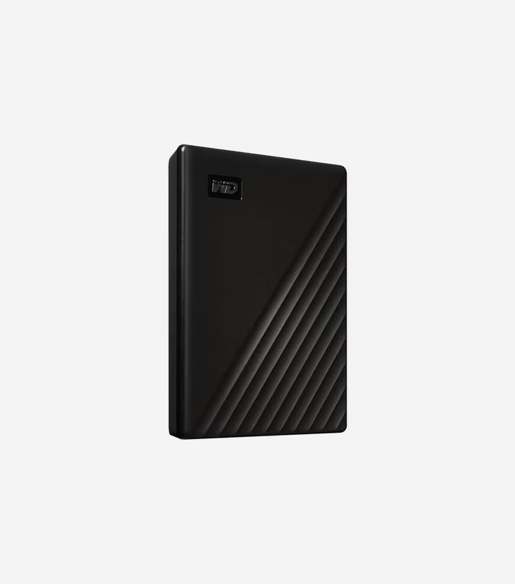 WD My Passport WDBPKJ0040BBK-WESN 4 TB Portable Hard Drive - External - Black