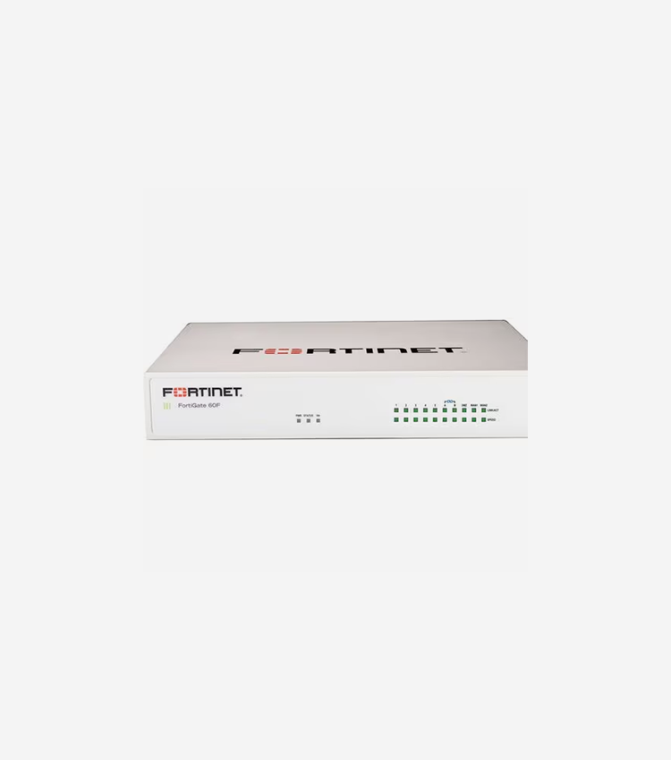 Fortinet FG-60F Network Security/Firewall Appliance - Centralized Management - 10 Port - 10/100/1000Base-T - Gigabit Ethernet - 10 Gbit/s Firewall Throughput