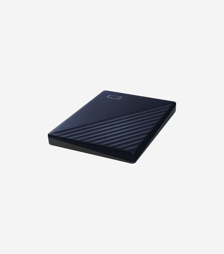 WD My Passport for Mac WDBA2F0050BBL 5 TB Portable Hard Drive - External - Midnight Blue