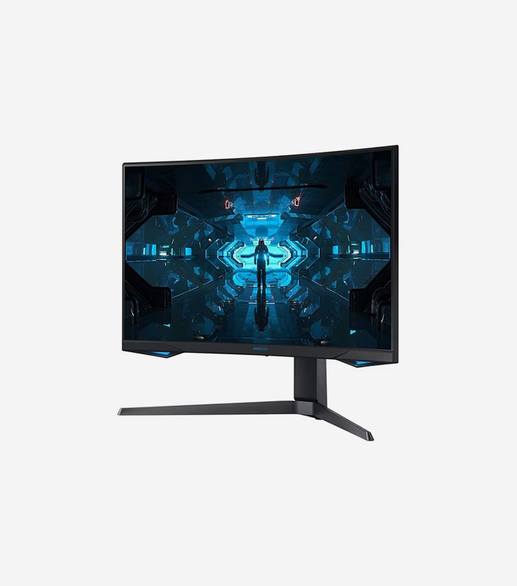 Samsung Odyssey G7 C27G75TQSN 27" (685.80 mm) Class WQHD Curved Screen Gaming LCD Monitor - 16:9 - Black