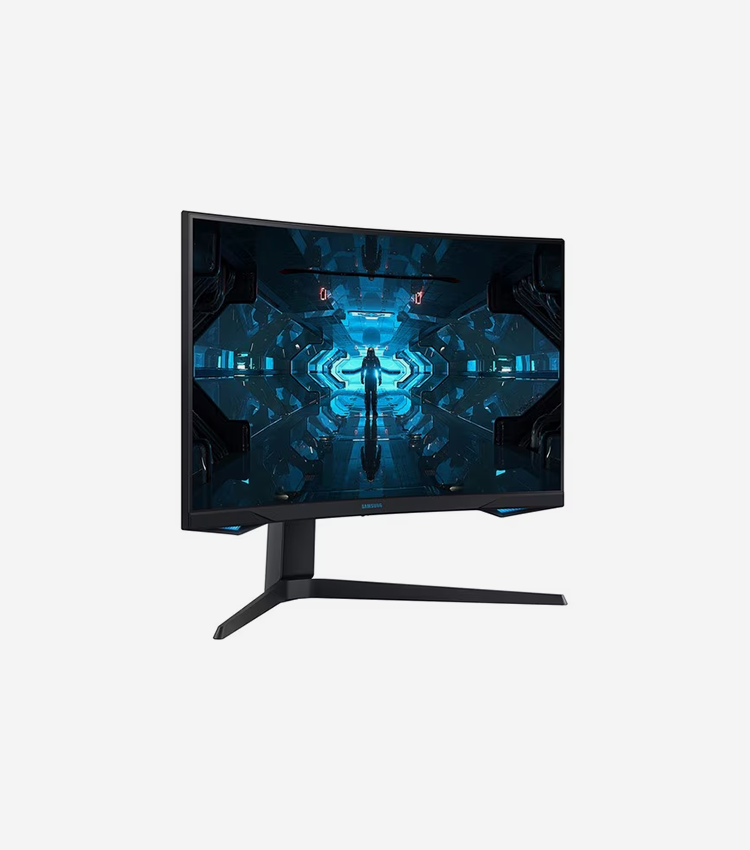 Samsung Odyssey G7 C27G75TQSN 27" (685.80 mm) Class WQHD Curved Screen Gaming LCD Monitor - 16:9 - Black