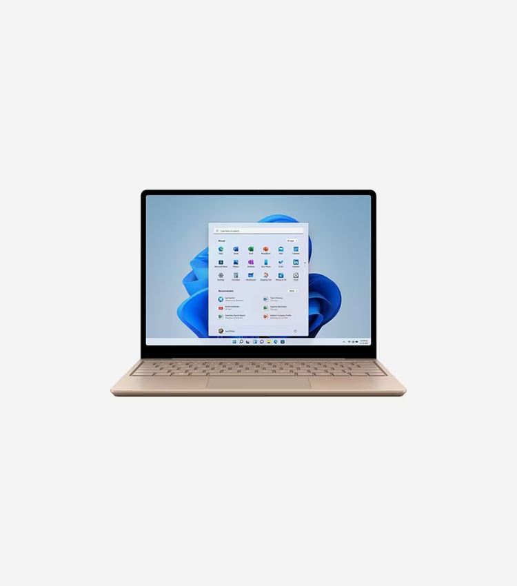Microsoft Surface Laptop Go 2 12.4" (314.96 mm) Touchscreen Notebook - Intel Core i5 11th Gen i5-1135G7 - 8 GB - 128 GB SSD - Sandstone