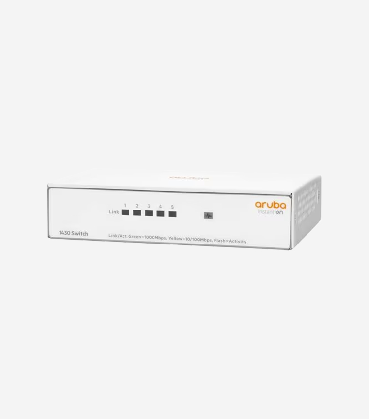 Hpe Instant On 1430 5g Switch - 5 Ports - Gigabit Ethernet - 100base-tx, 10/100/1000base-t