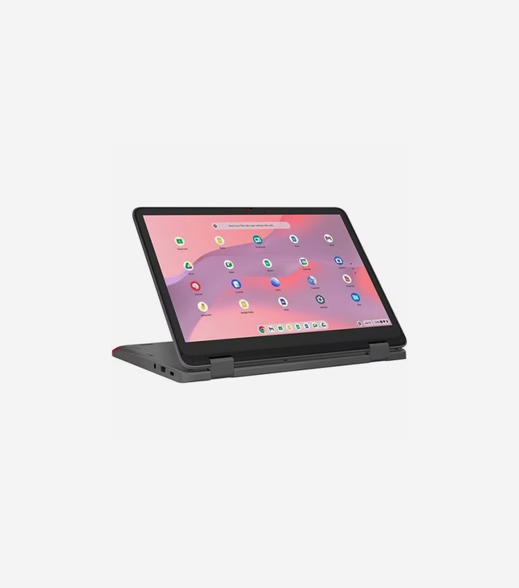 Lenovo 500e Yoga Chromebook Gen 4 82W4000AUS 12.2" Touchscreen Convertible 2 in 1 Chromebook  - Intel N100 - 4 GB - 32 GB Flash Memory